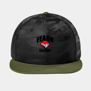 Camo Flat Bill Snapback Cap Thumbnail