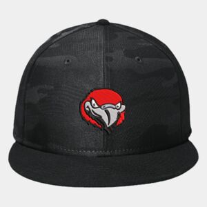 Camo Flat Bill Snapback Cap Thumbnail