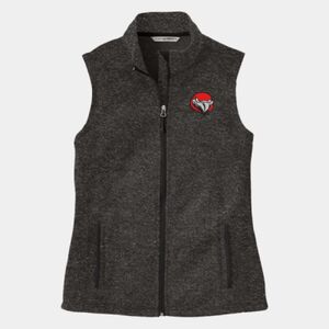 Women's Sweater Fleece Vest Thumbnail