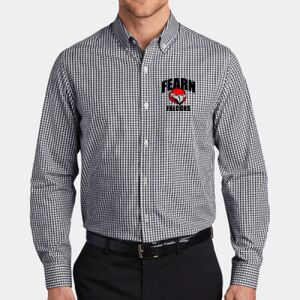 Broadcloth Gingham Easy Care Shirt Thumbnail