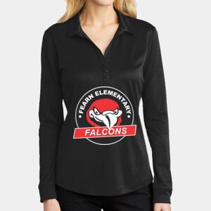 Women's Silk Touch Performance Long Sleeve Polo Thumbnail