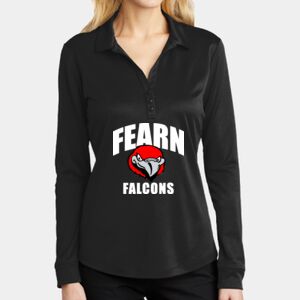 Women's Silk Touch Performance Long Sleeve Polo Thumbnail