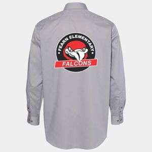 Broadcloth Point Collar Solid Shirt Thumbnail