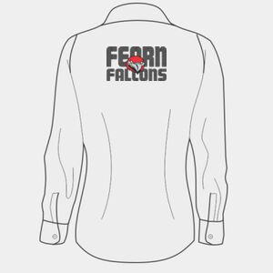 Women's Cotton/Poly Solid Point Collar Shirt Thumbnail