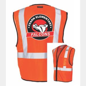 Safety Vest with Zipper Front Thumbnail