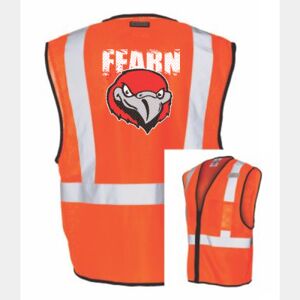 Safety Vest with Zipper Front Thumbnail