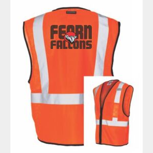 Safety Vest with Zipper Front Thumbnail