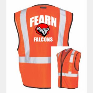 Safety Vest with Zipper Front Thumbnail