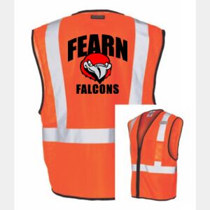 Safety Vest with Zipper Front Thumbnail