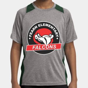 Youth Heather Colorblock Contender ™ Tee Thumbnail