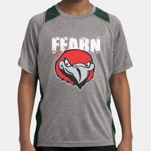 Youth Heather Colorblock Contender ™ Tee Thumbnail