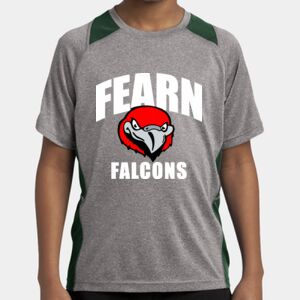 Youth Heather Colorblock Contender ™ Tee Thumbnail