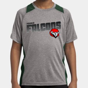 Youth Heather Colorblock Contender ™ Tee Thumbnail