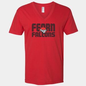USA-Made Fine Jersey V-Neck Tee Thumbnail