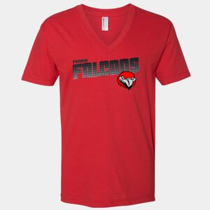 USA-Made Fine Jersey V-Neck Tee Thumbnail