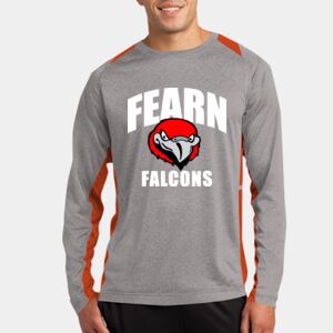 Long Sleeve Heather Colorblock Contender ™ Tee Thumbnail
