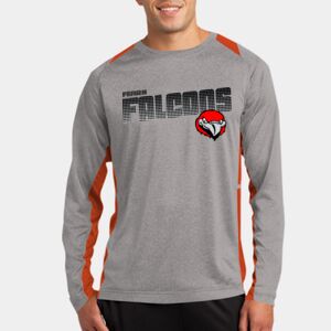 Long Sleeve Heather Colorblock Contender ™ Tee Thumbnail